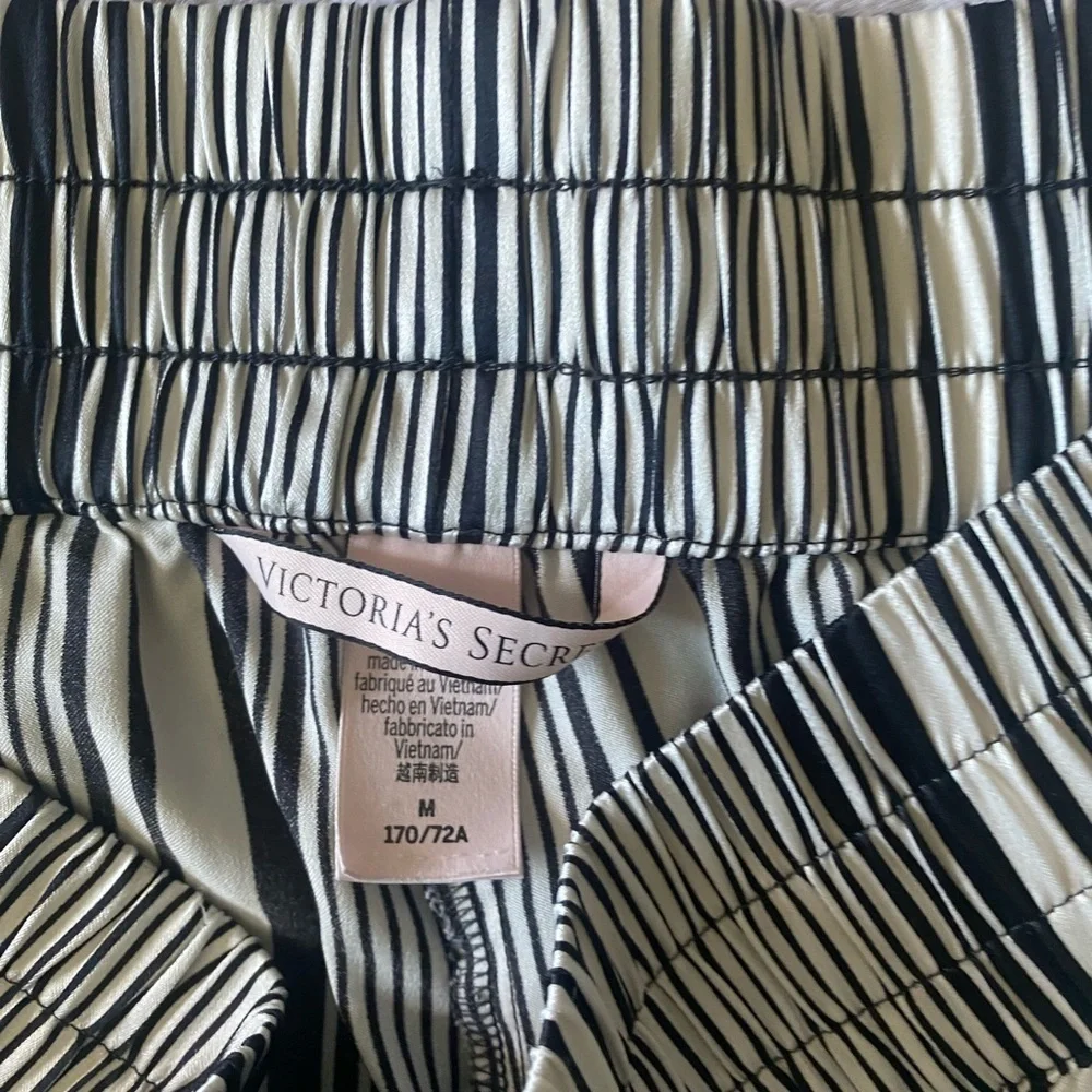 Victoria's Secret Black and White High Waist Shorts